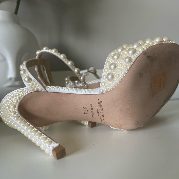 COPY - Jimmy choo Sacora beige - Picture 6 of 8